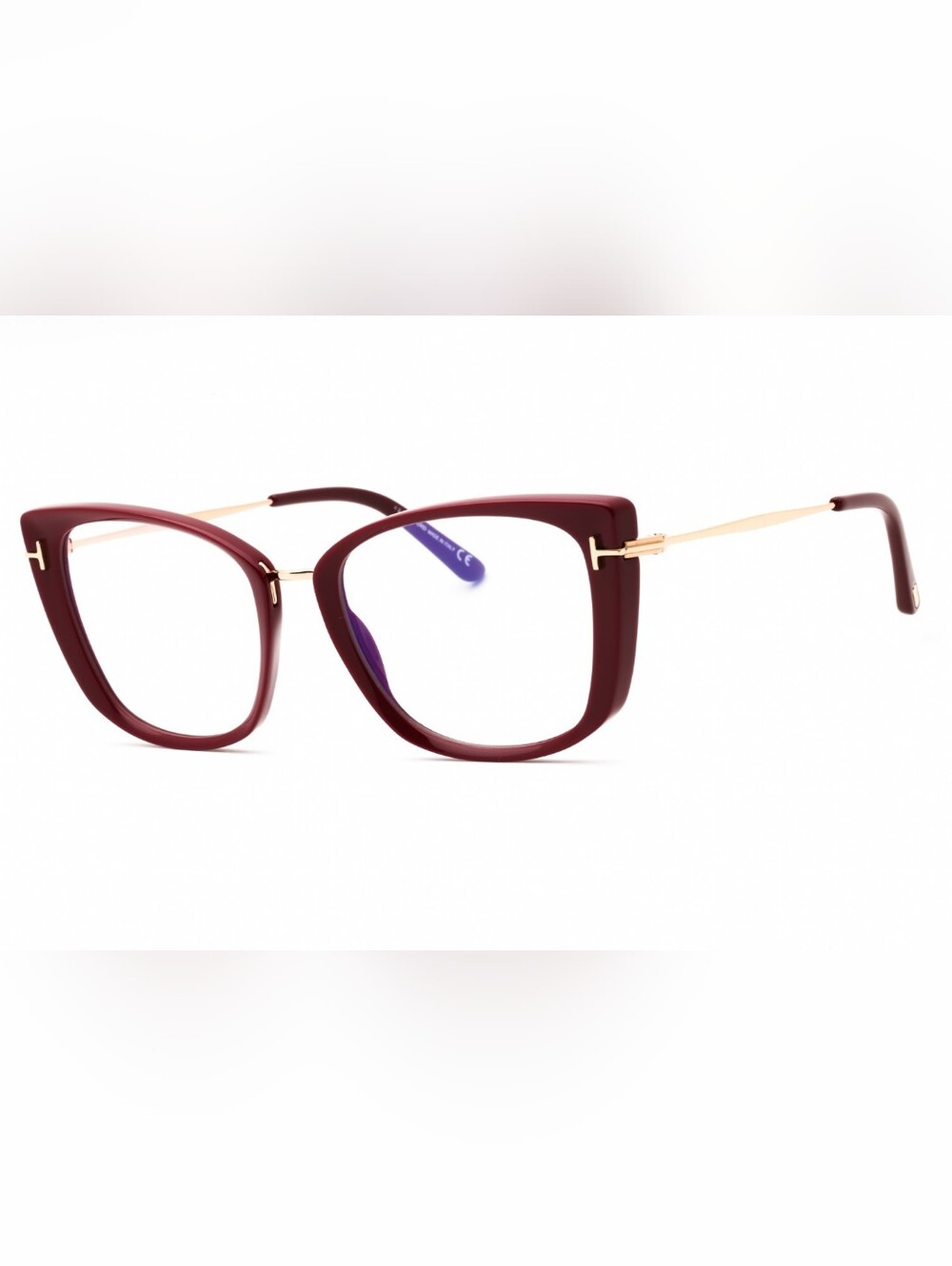 Tom Ford FT5816-B, pink /other/clear/blue-light block lens,Size53X18X140